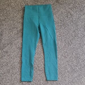 Teal High-Waisted Leggings